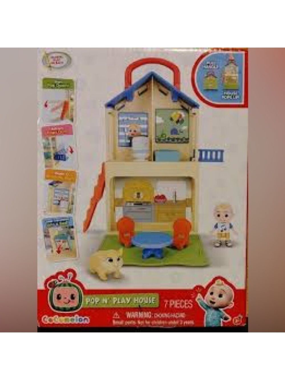 Jazwares CoComelon Pop N' Play House